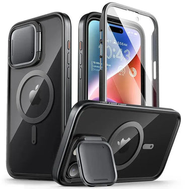 ShieldMagโข: Full-Coverage Clear Case for iPhone 15 Pro Max - TechShopi